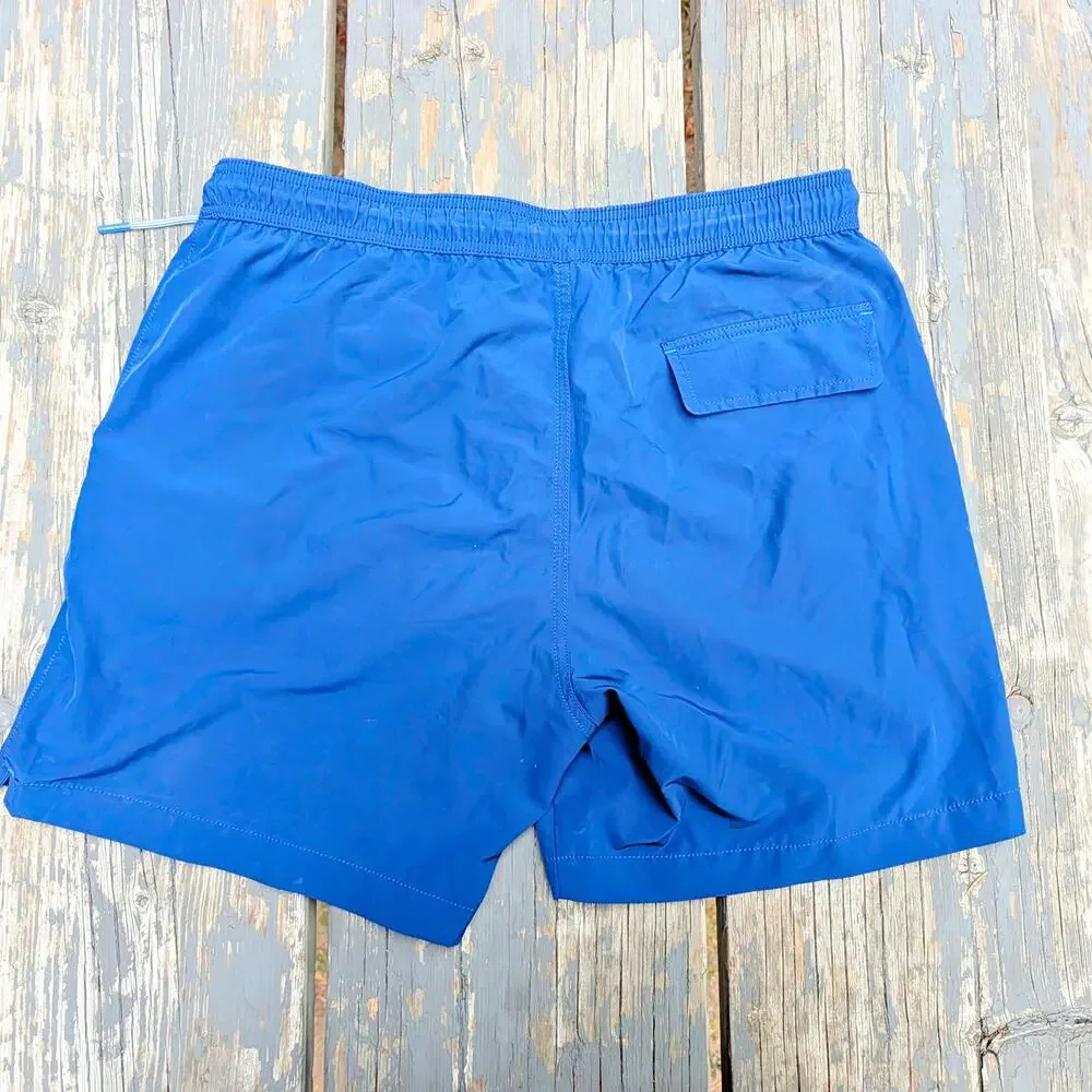 Tommy Bahama Men's L Swim Trunks Navy Old Money Vacationcore Resort Y2K